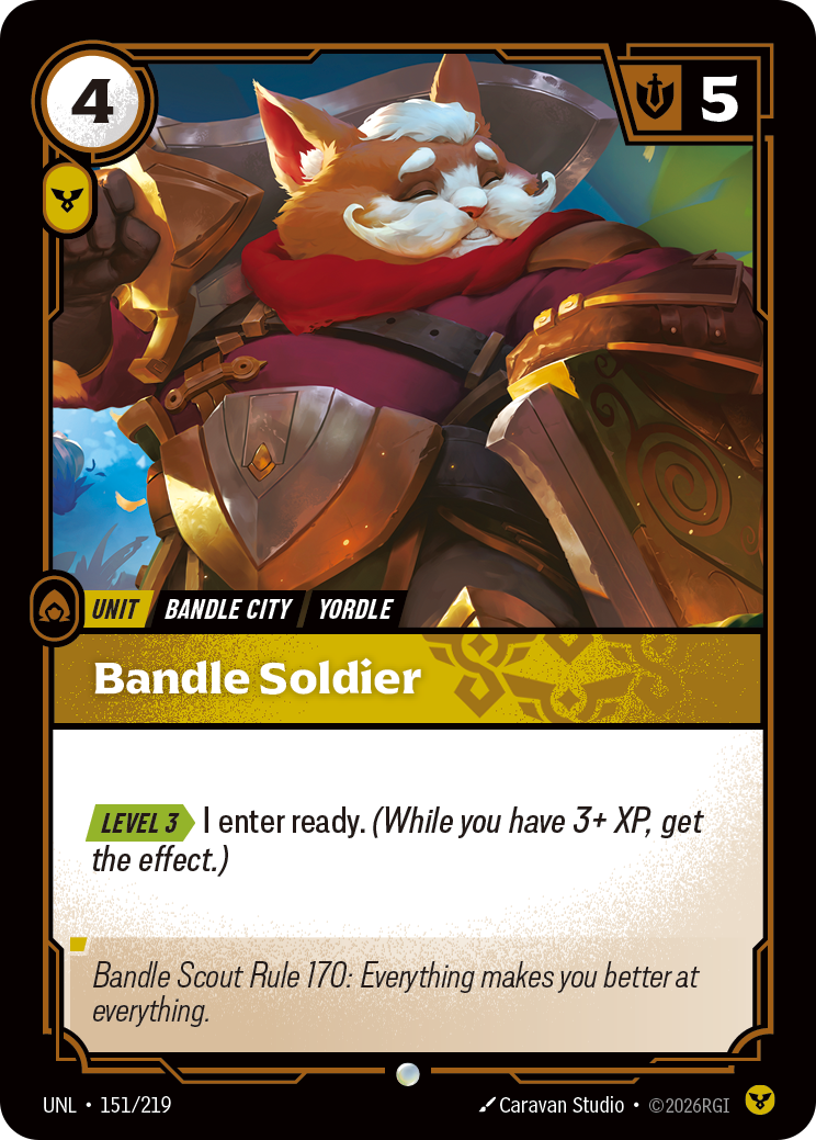 Riftbound TCG - Bandle Soldier | Unleashed 151/219