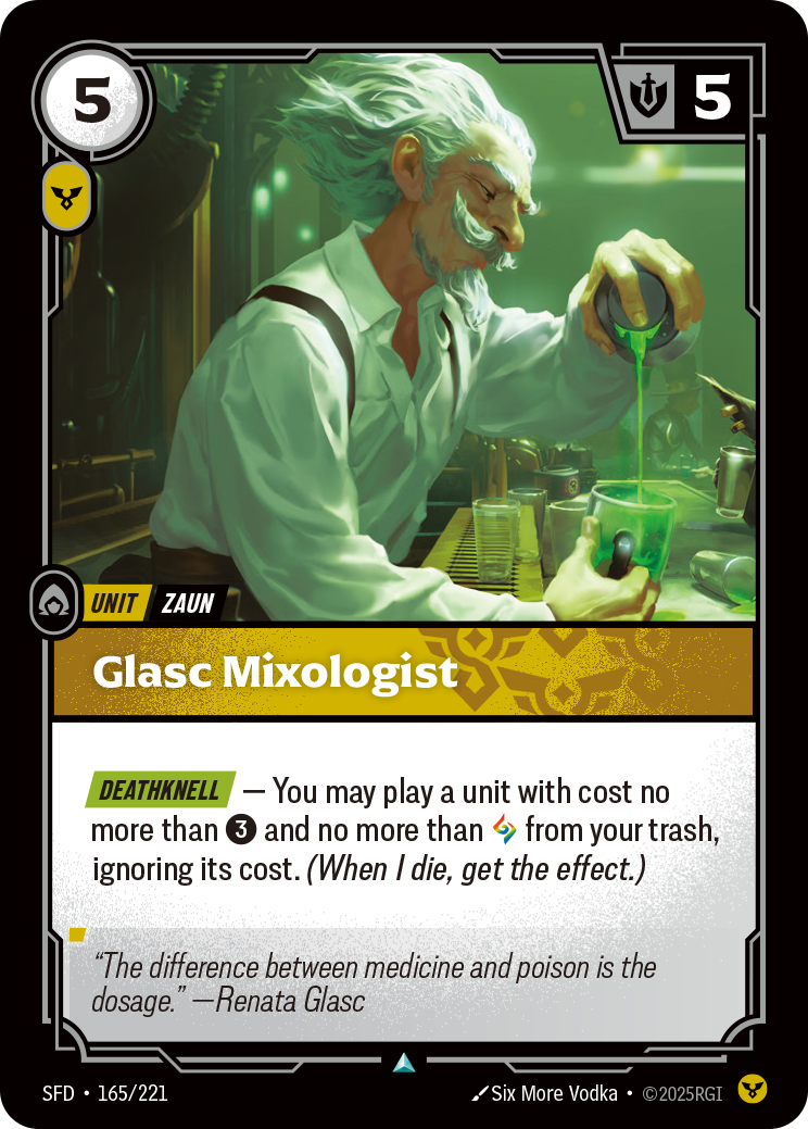Glasc Mixologist - Riftbound Spiritforged #165