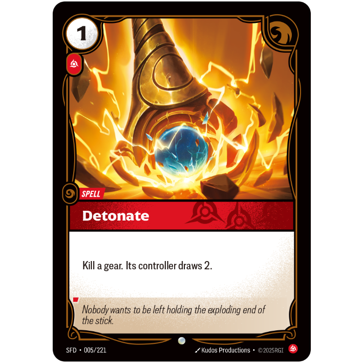 Detonate - Riftbound Spiritforged #5