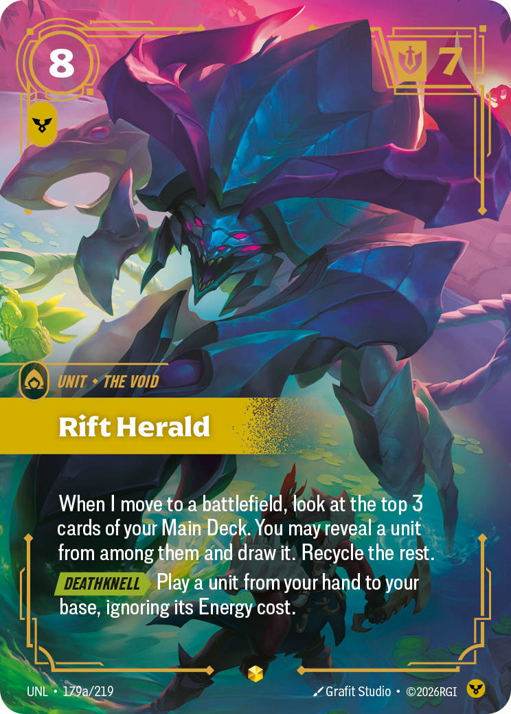 Riftbound TCG - Rift Herald | Unleashed 179a/219