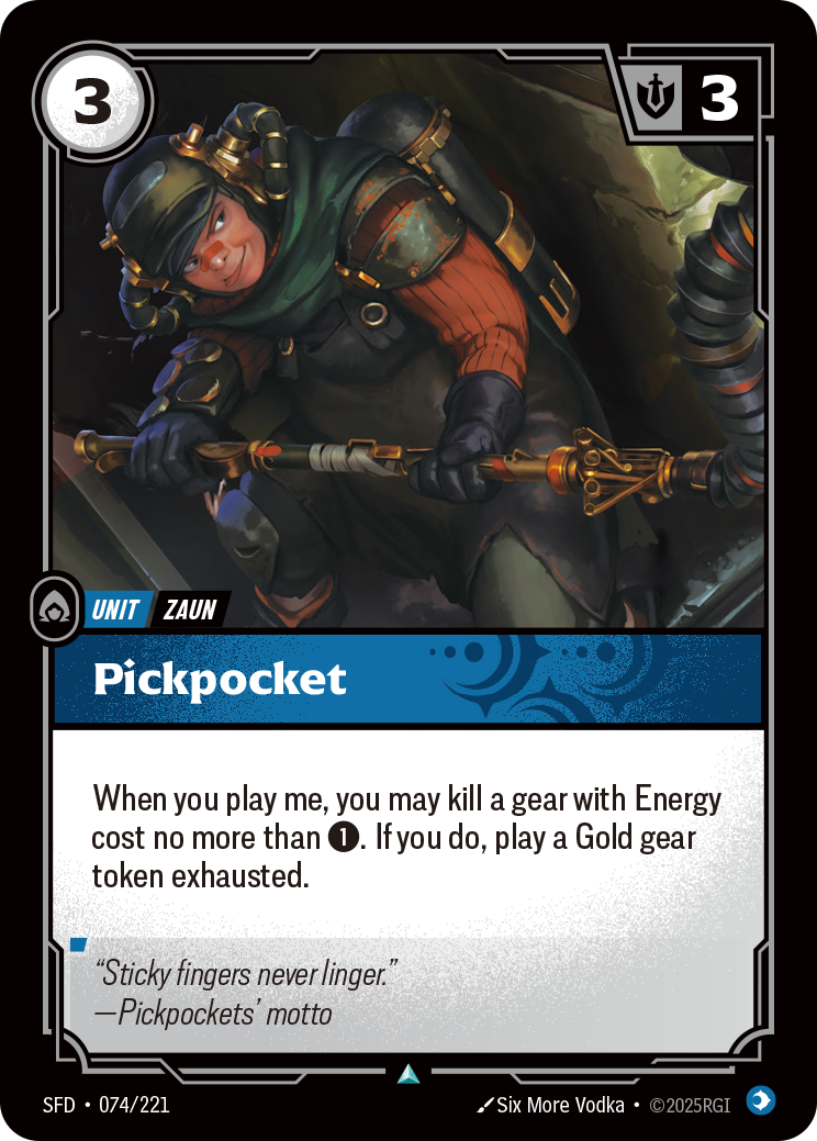 Pickpocket - Riftbound Spiritforged #74