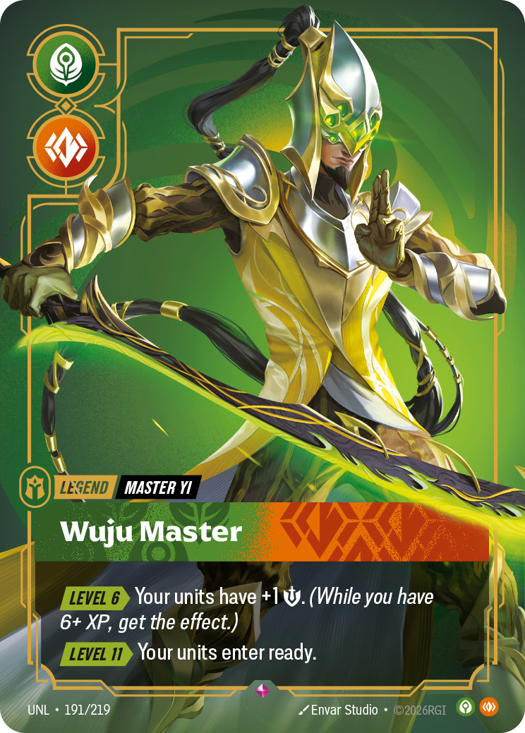 Riftbound TCG - Wuju Master | Unleashed 191/219