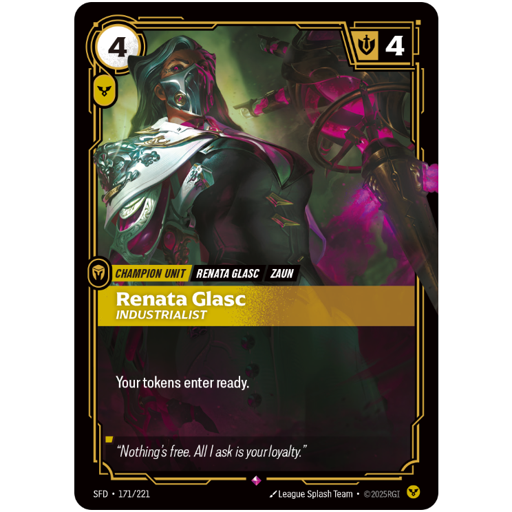 Renata Glasc Industrialist - Riftbound Spiritforged #171
