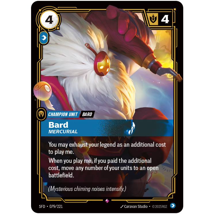 Bard Mercurial - Riftbound Spiritforged #79