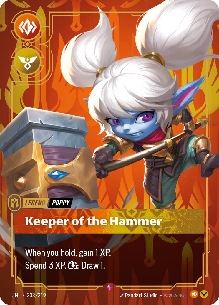 Riftbound TCG - Keeper of the Hammer | Unleashed 203/219