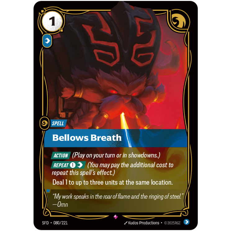 Bellows Breath - Riftbound Spiritforged #80