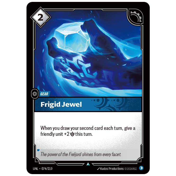 Riftbound TCG - Frigid Jewel | Unleashed 074/219