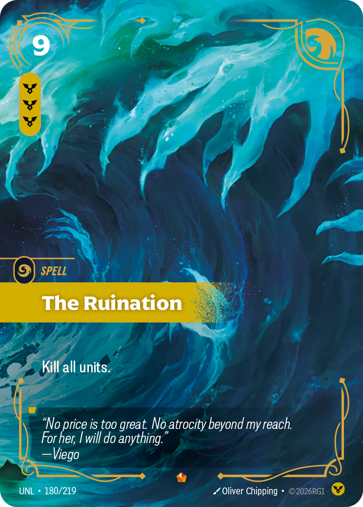 Riftbound TCG - The Ruination | Unleashed 180/219