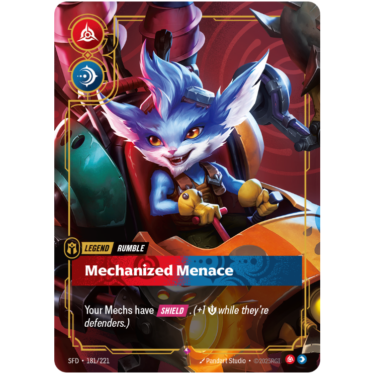 Mechanized Menace - Riftbound Spiritforged #181