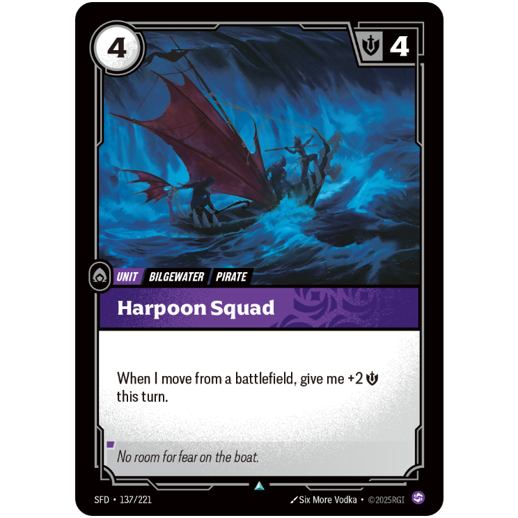 Harpoon Squad - Riftbound Spiritforged #137