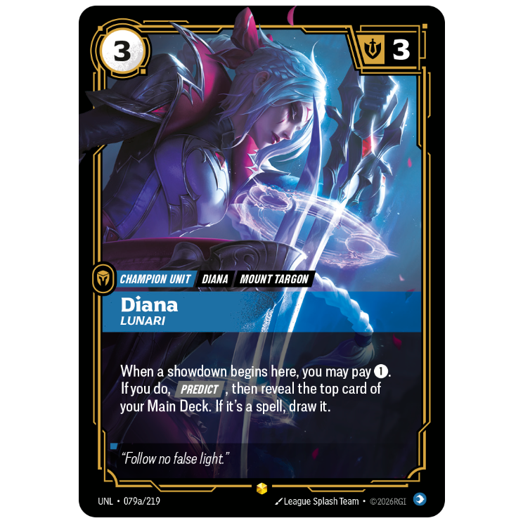 Riftbound TCG - Diana, Lunari | Unleashed 079a/219