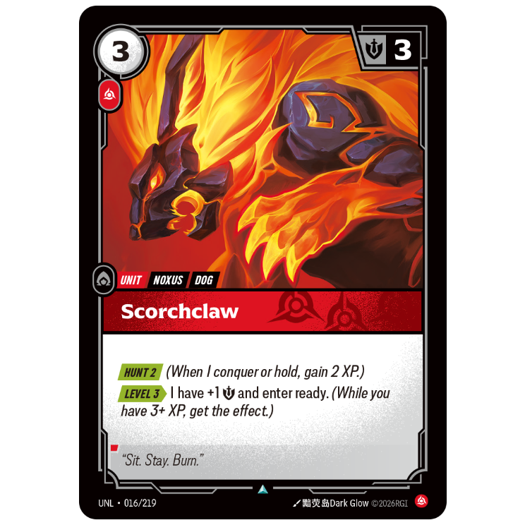 Riftbound TCG - Scorchclaw | Unleashed 016/219