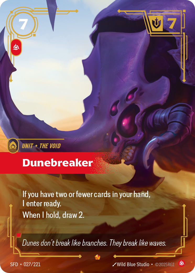 Dunebreaker - Riftbound Spiritforged #27