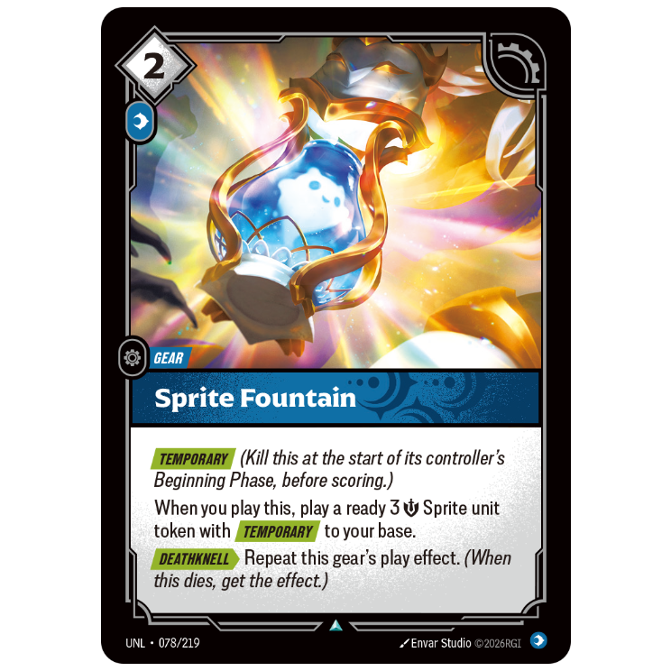 Riftbound TCG - Sprite Fountain | Unleashed 078/219