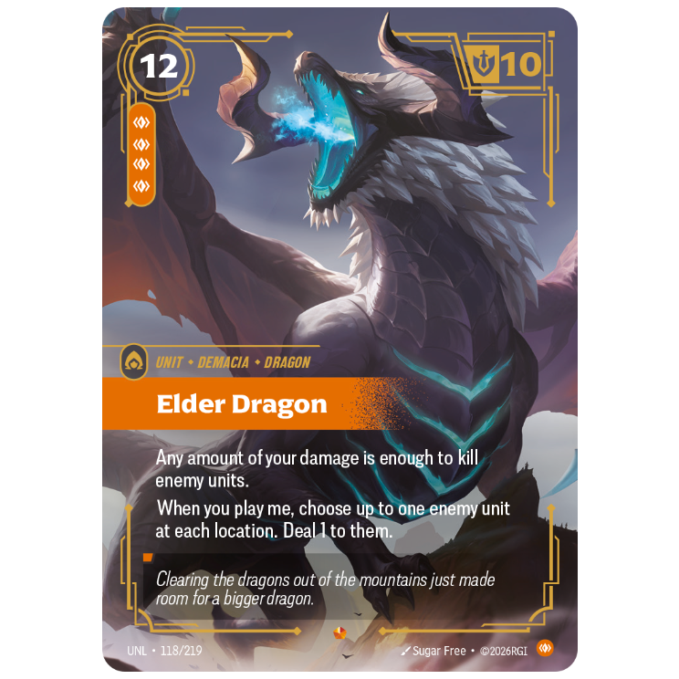 Riftbound TCG - Elder Dragon | Unleashed 118/219