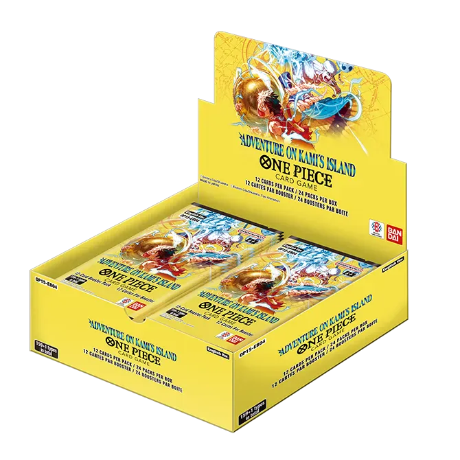 One Piece Card Game OP-15 Adventure on KAMI's Island Booster Display English Sealed 24 Packs