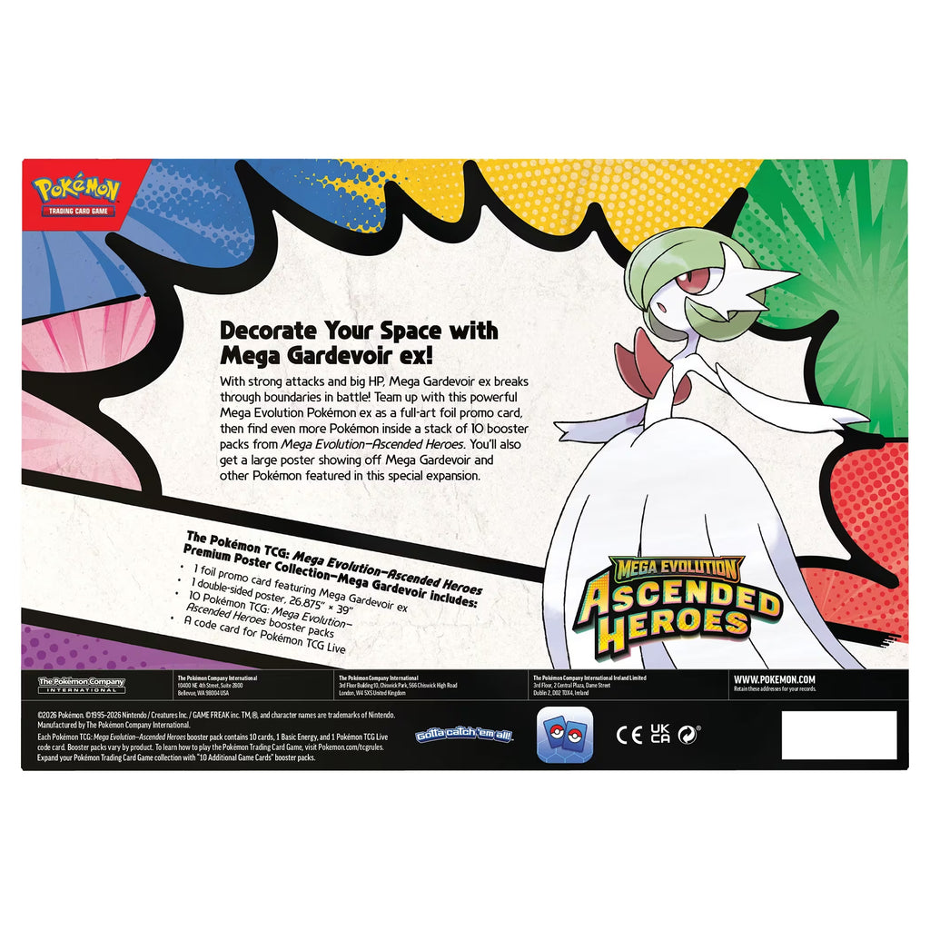 Pokémon: Ascended Heroes Premium Poster Collection — Lucario & Gardevoir Bundle