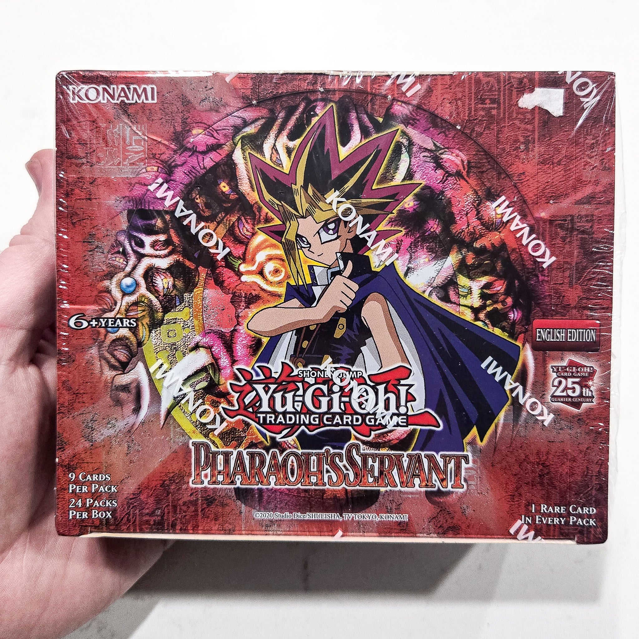 Yu-Gi-Oh! TCG Pharaoh's Servant 25th Anniversary Booster Box (24 Packs)