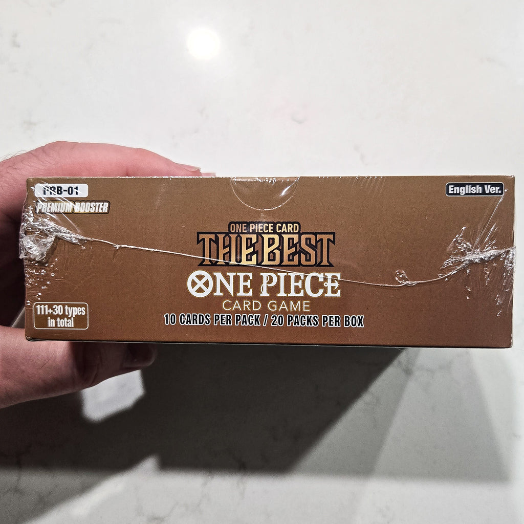 One Piece Card Game PRB-01 The Best Premium Booster Box – English – Factory Sealed