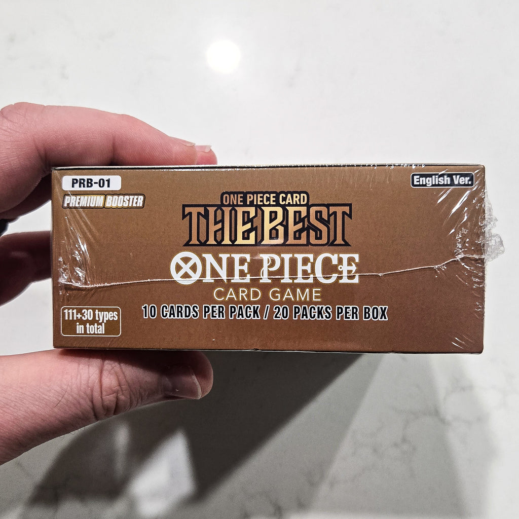 One Piece Card Game PRB-01 The Best Premium Booster Box – English – Factory Sealed