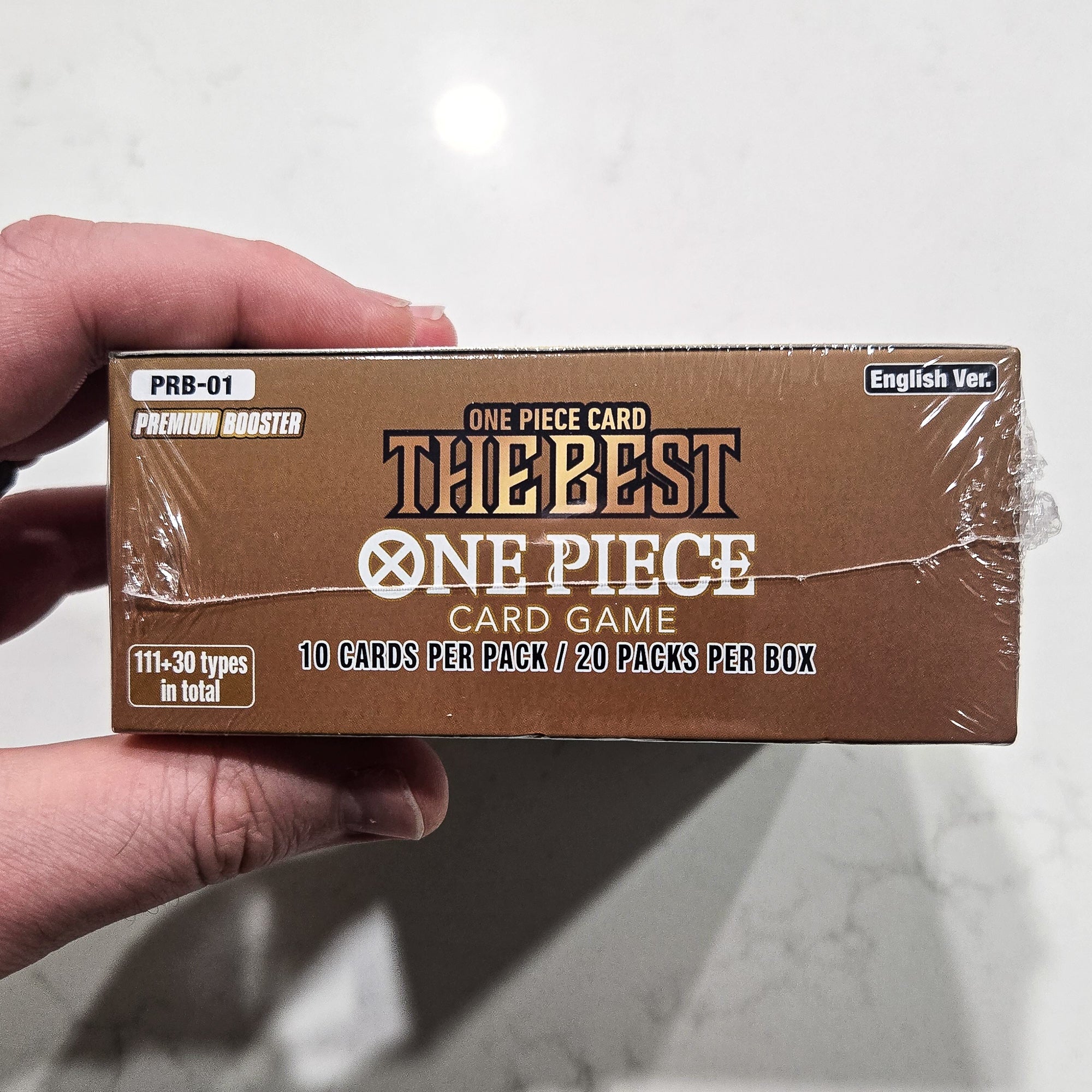 One Piece Card Game PRB-01 The Best Premium Booster Box – English – Factory Sealed