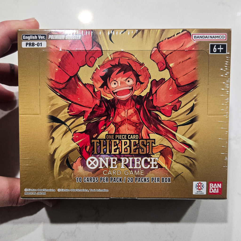 One Piece Card Game PRB-01 The Best Premium Booster Box – English – Factory Sealed