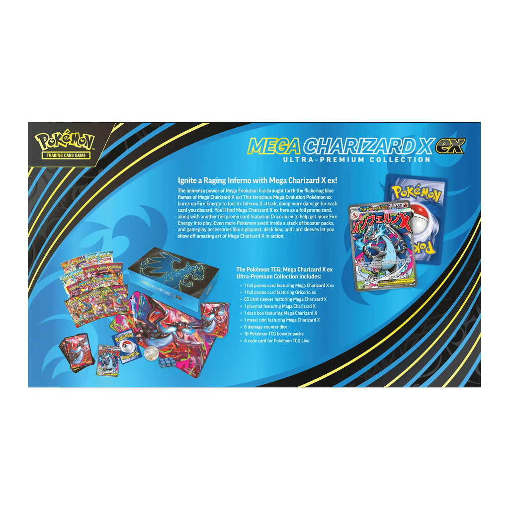 Pokémon TCG Mega Charizard X ex Ultra Premium Collection