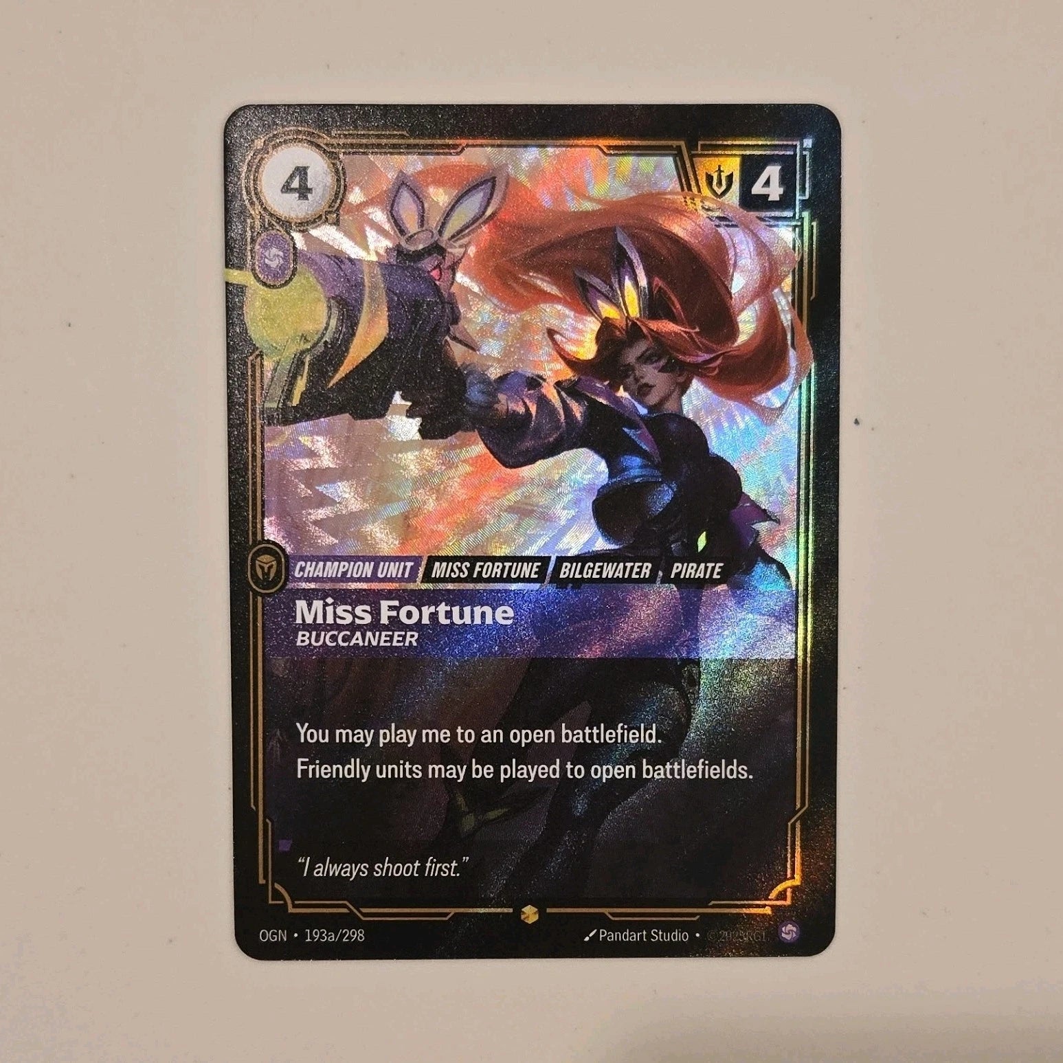 Riftbound TCG – Miss Fortune (Alternate Art) | OGN 193a/298
