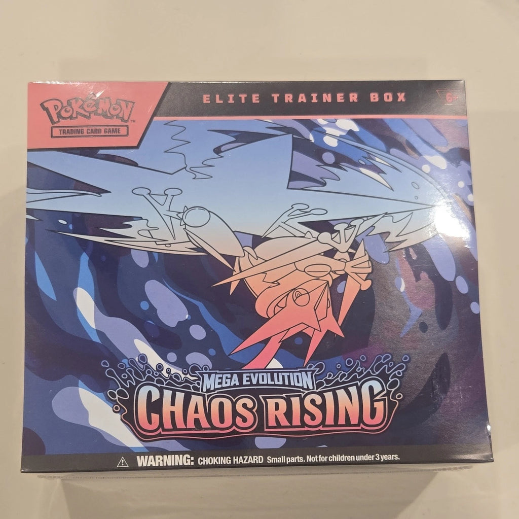 Pokémon TCG Mega Evolution—Chaos Rising Elite Trainer Box (Factory Sealed)