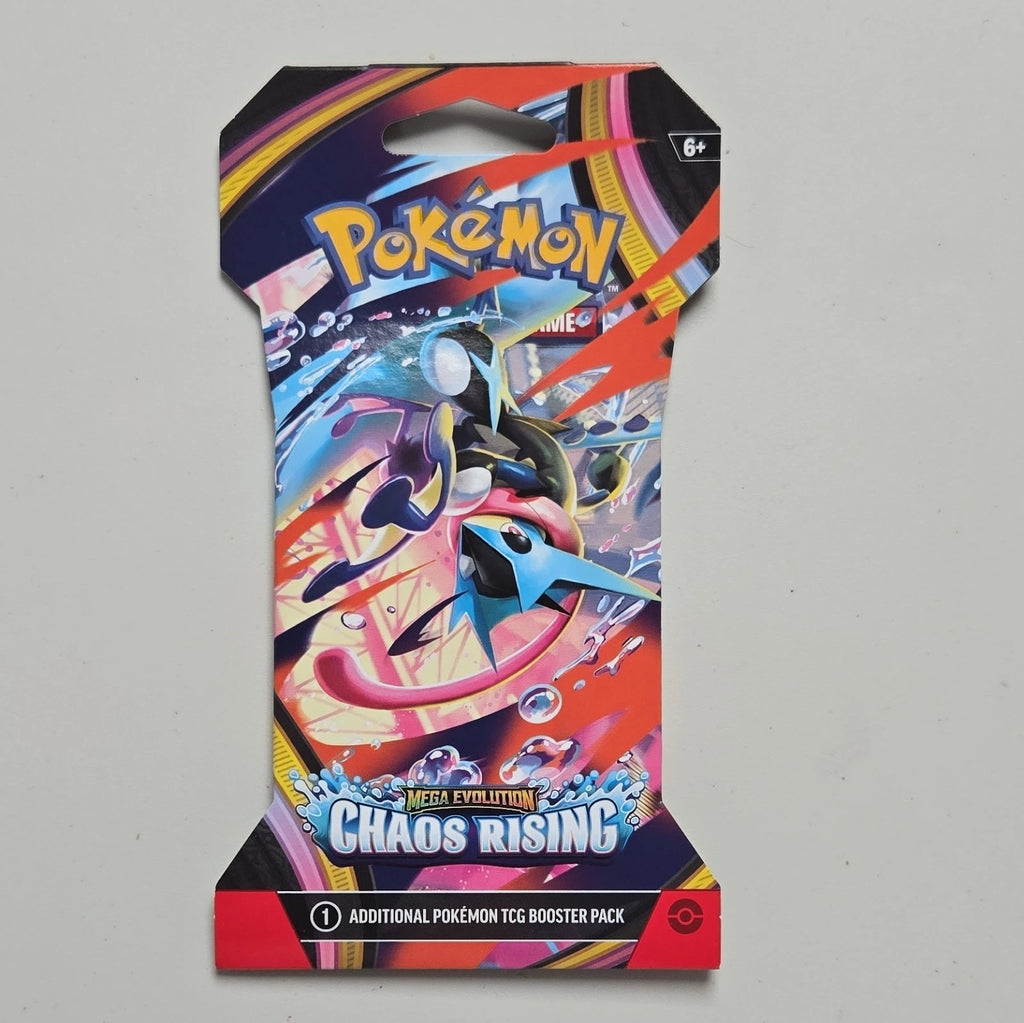 Pokémon TCG Mega Evolution—Chaos Rising Booster Pack Hangsell (Factory Sealed)