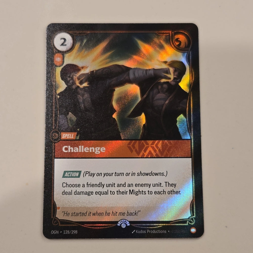 Riftbound TCG – Challenge (PROMO Foil) | OGN 128/298