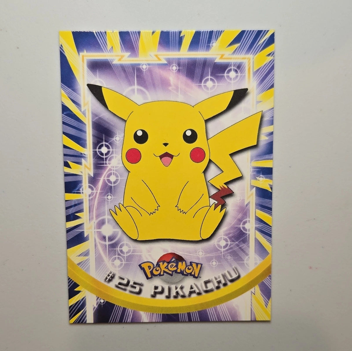 Topps Pokémon – Pikachu (#25) | TV Animation Edition 1999