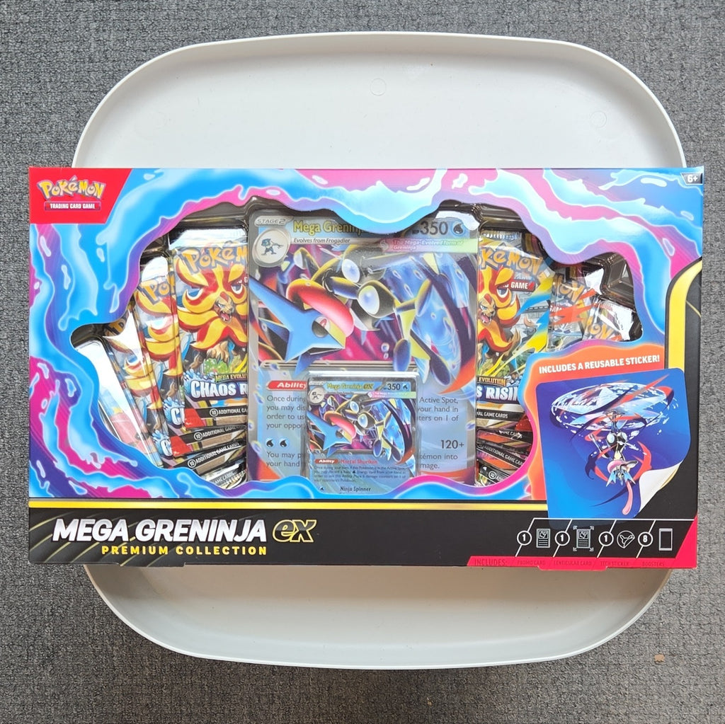 Pokémon TCG Mega Greninja ex Premium Collection