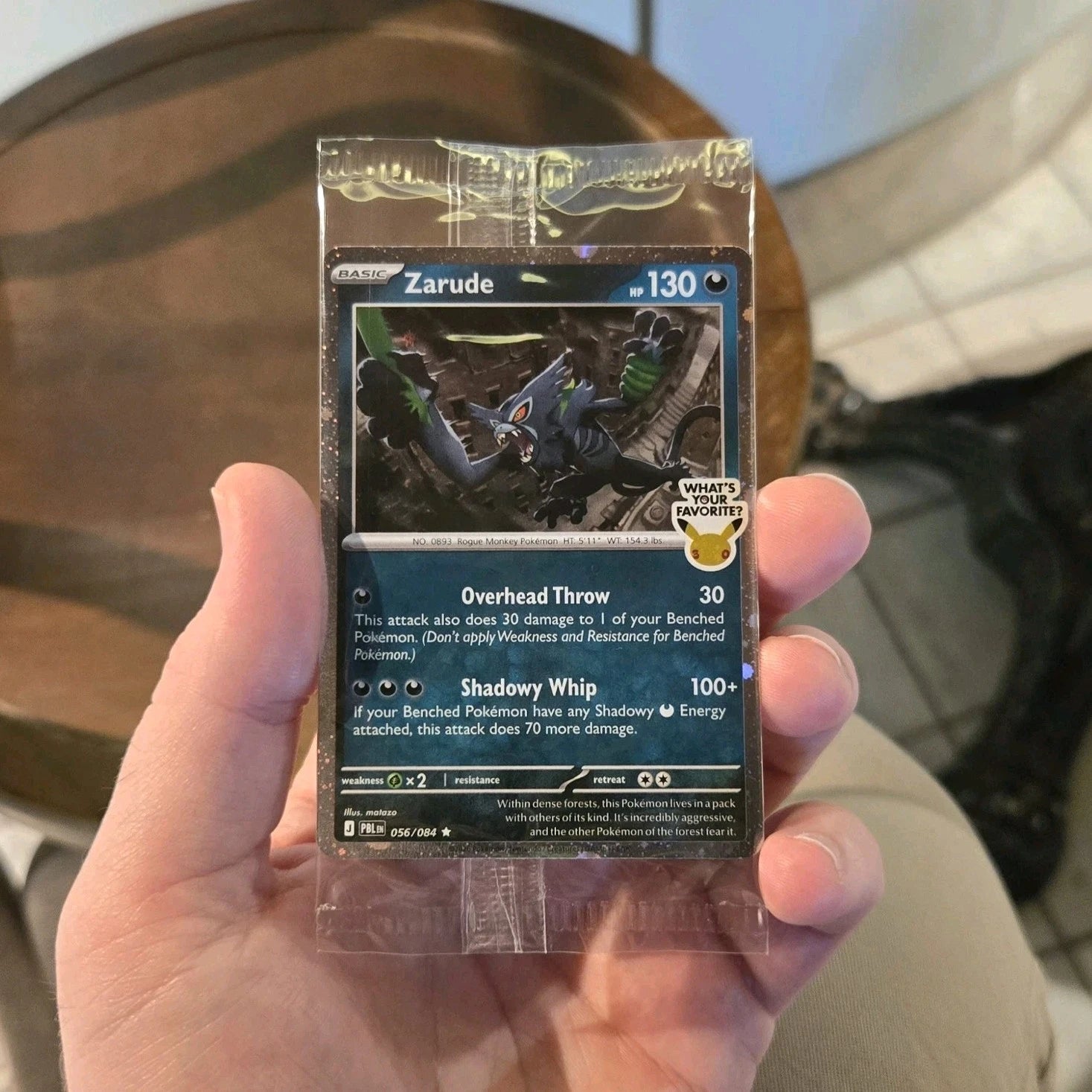 Pokémon TCG – Zarude (Holo, Promo) | 056/198