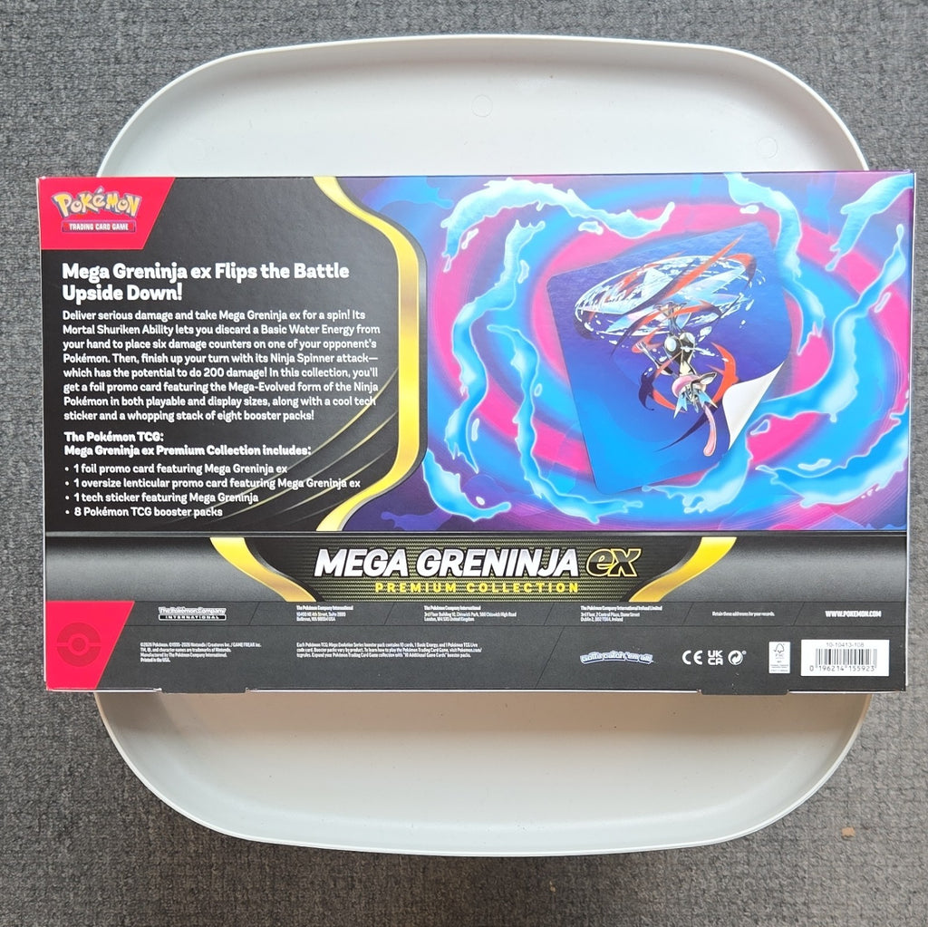 Pokémon TCG Mega Greninja ex Premium Collection