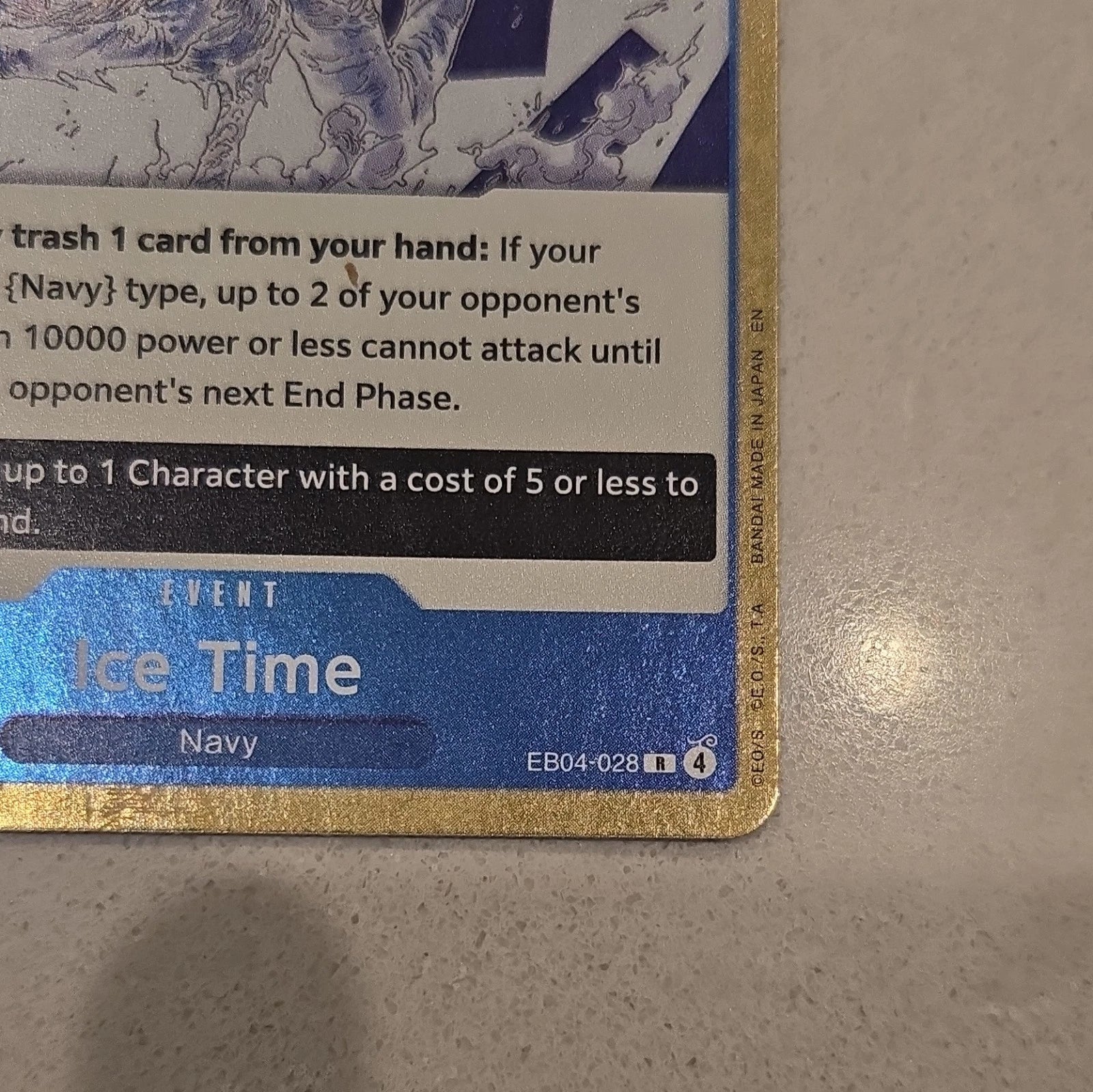 One Piece Card Game – Ice Time (Foil, Rare) | EB04-028