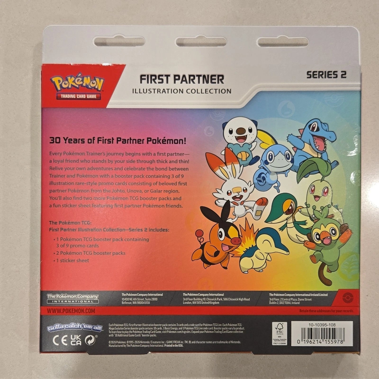 Pokémon TCG – First Partner Illustration Collection Series 2