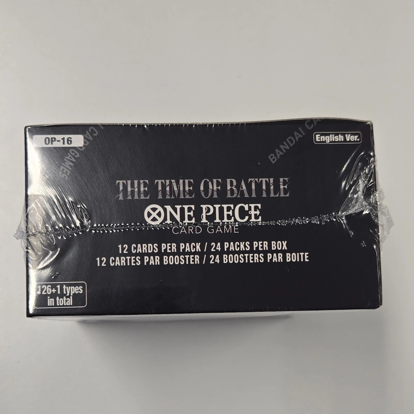 One Piece Card Game – OP-16 The Time of Battle Booster Box (Sealed, English)