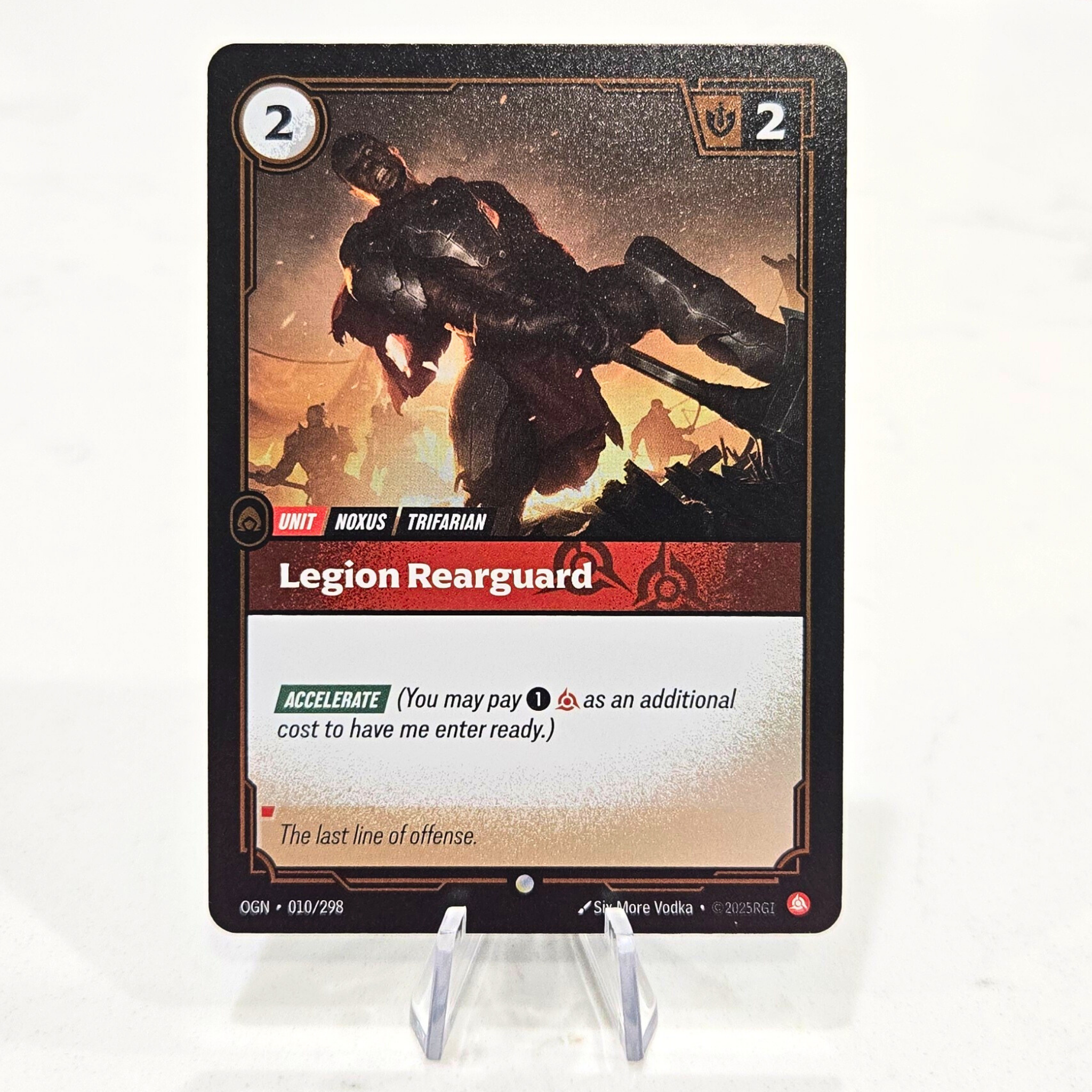 Riftbound TCG - Legion Rearguard (Foil) | Origins Set OGN 010/298