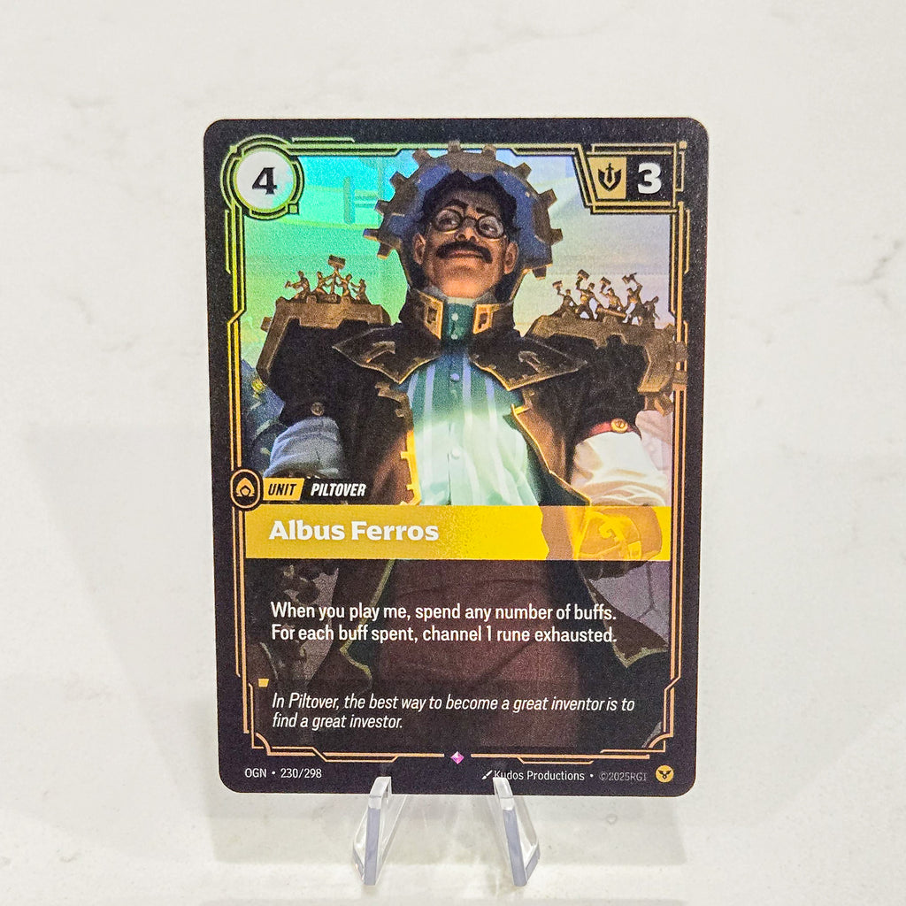 Riftbound TCG - Albus Ferros (Foil, Rare) | Origins 230/298