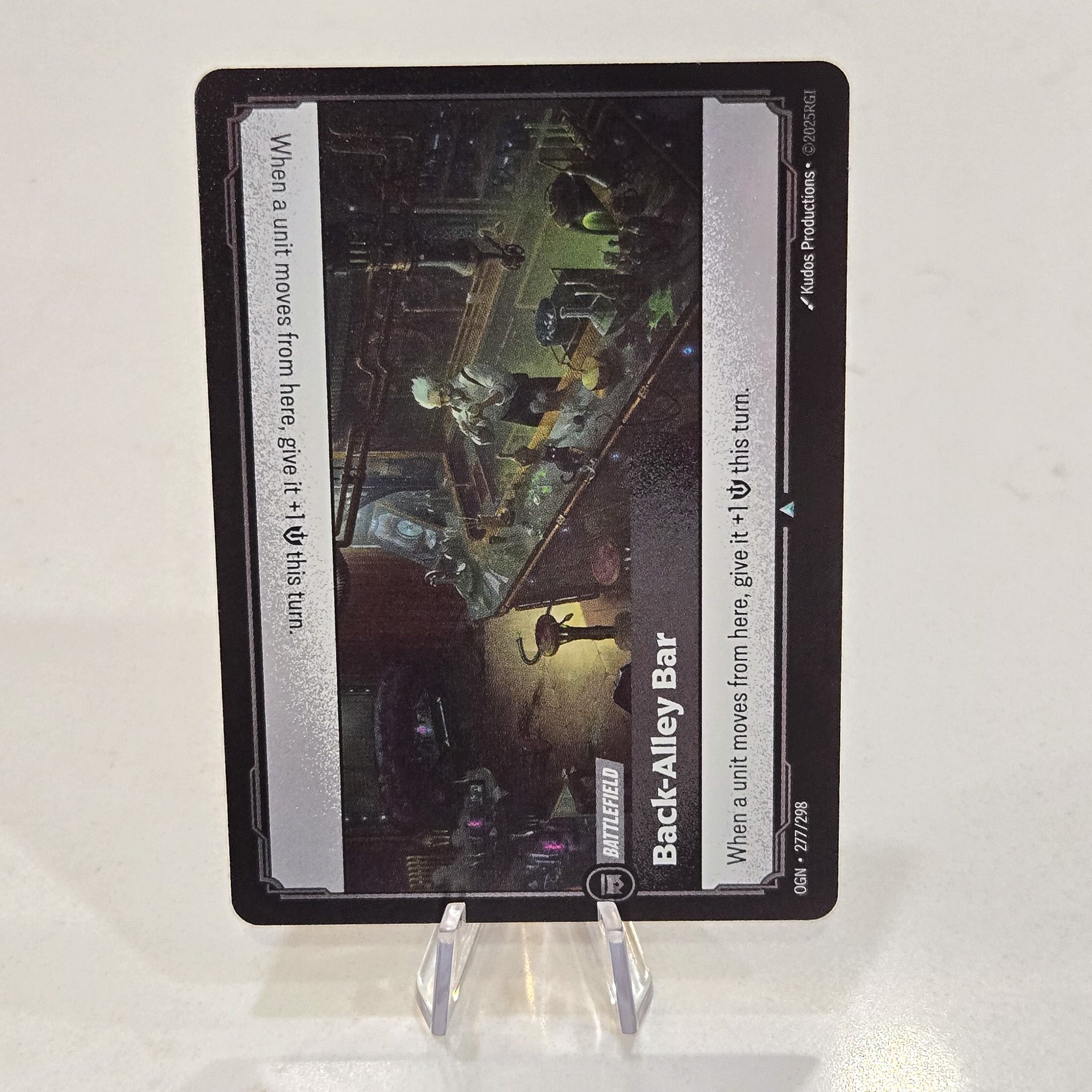 Back Alley Bar Foil Uncommon Origins Card