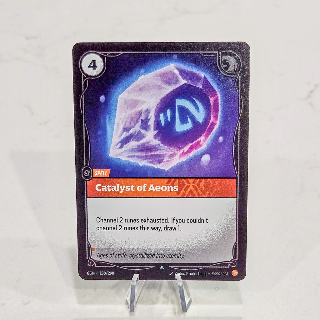 Riftbound TCG - Catalyst of Aeons (Foil, Uncommon) | Origins 138/298