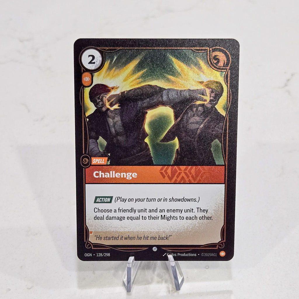 Riftbound TCG - Challenge (Foil, Common) | Origins 128/298