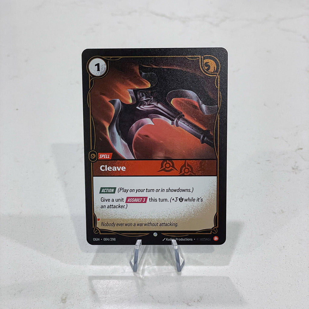 Riftbound TCG - Cleave (Foil, Common) | Origins 004/298