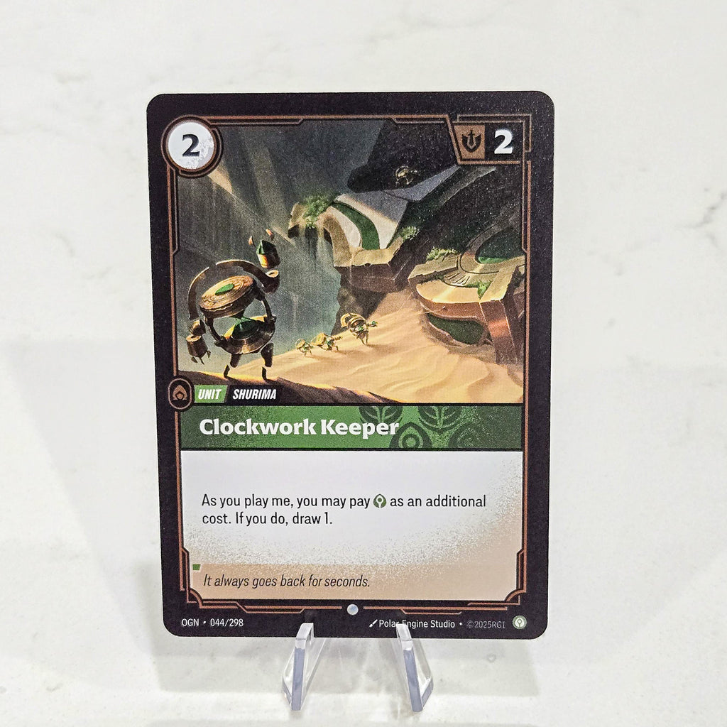 Riftbound TCG - Clockwork Keeper (Foil, Common) | Origins 044/298