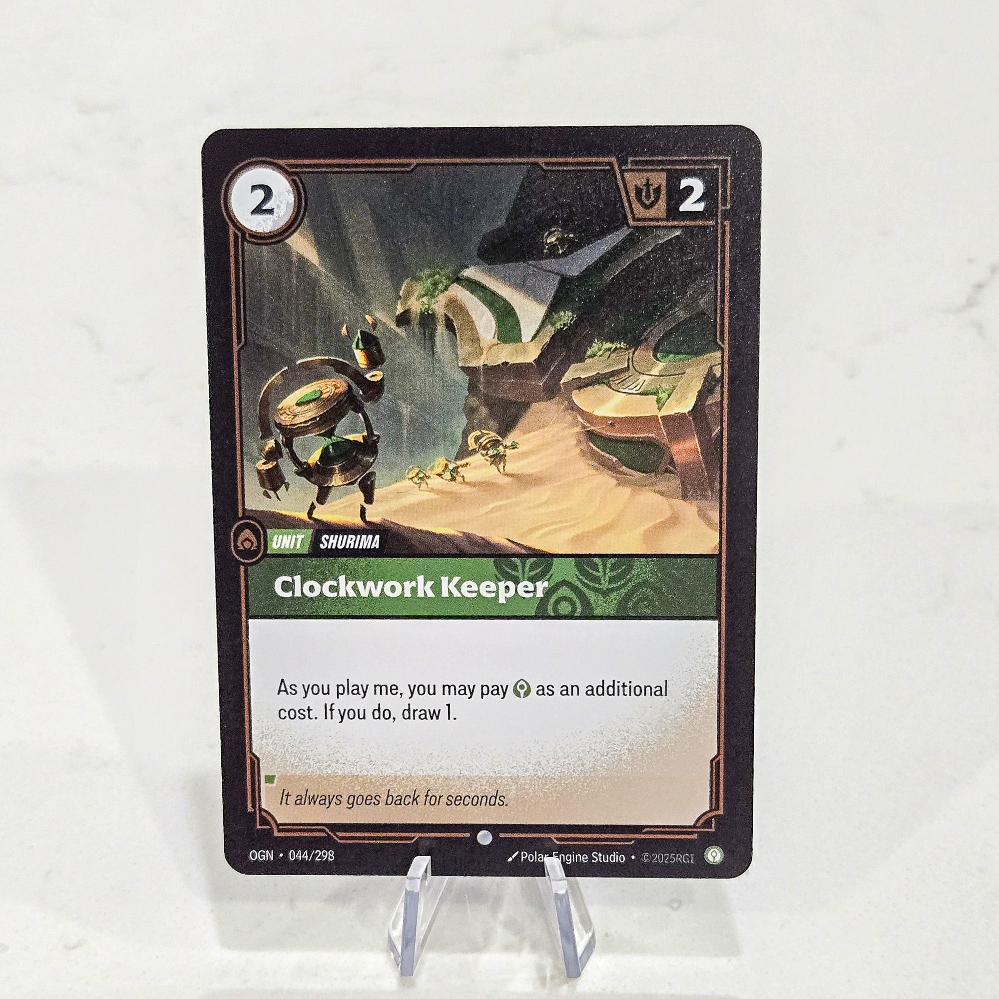 Riftbound TCG - Clockwork Keeper (Foil, Common) | Origins 044/298