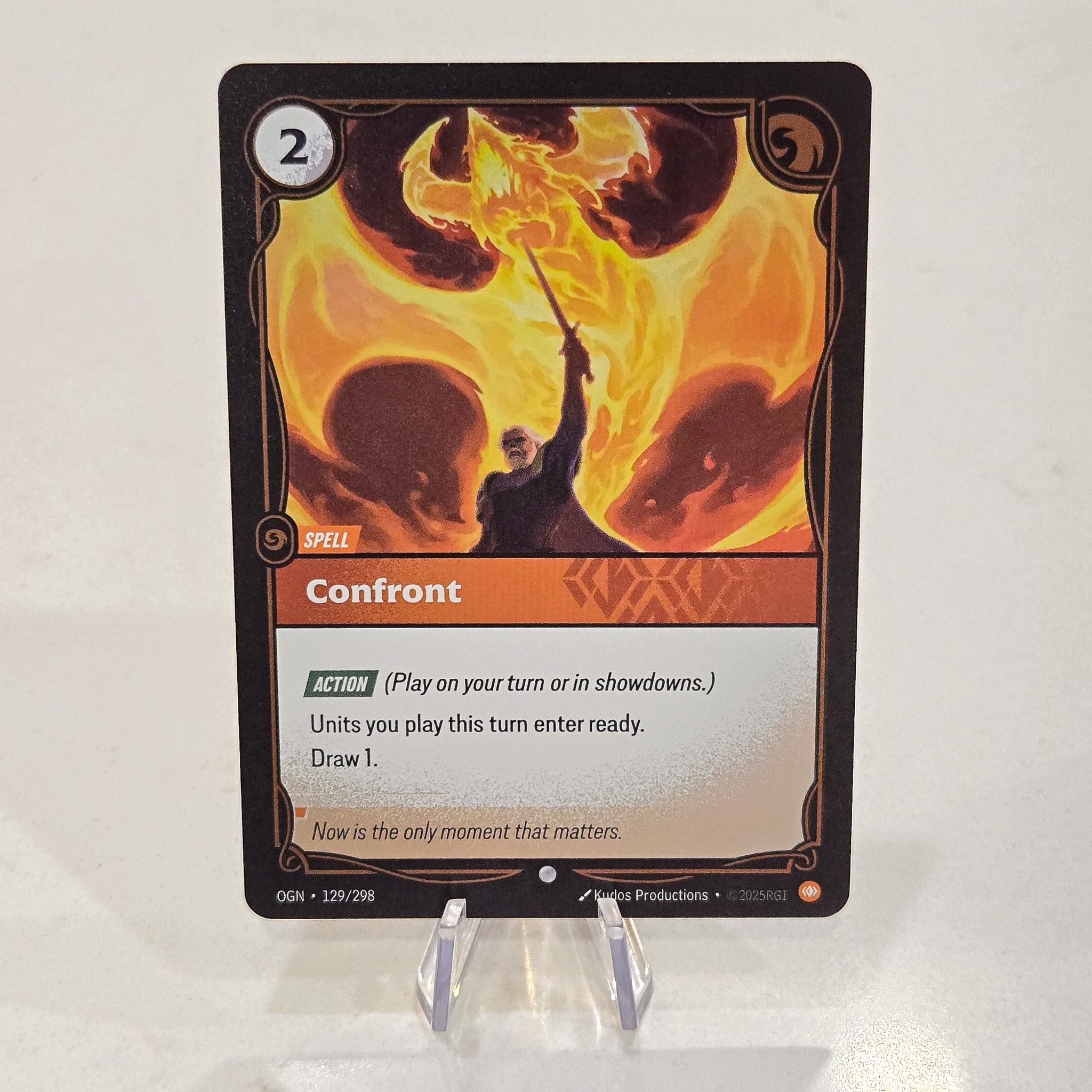 Confront Foil Common Origins Card