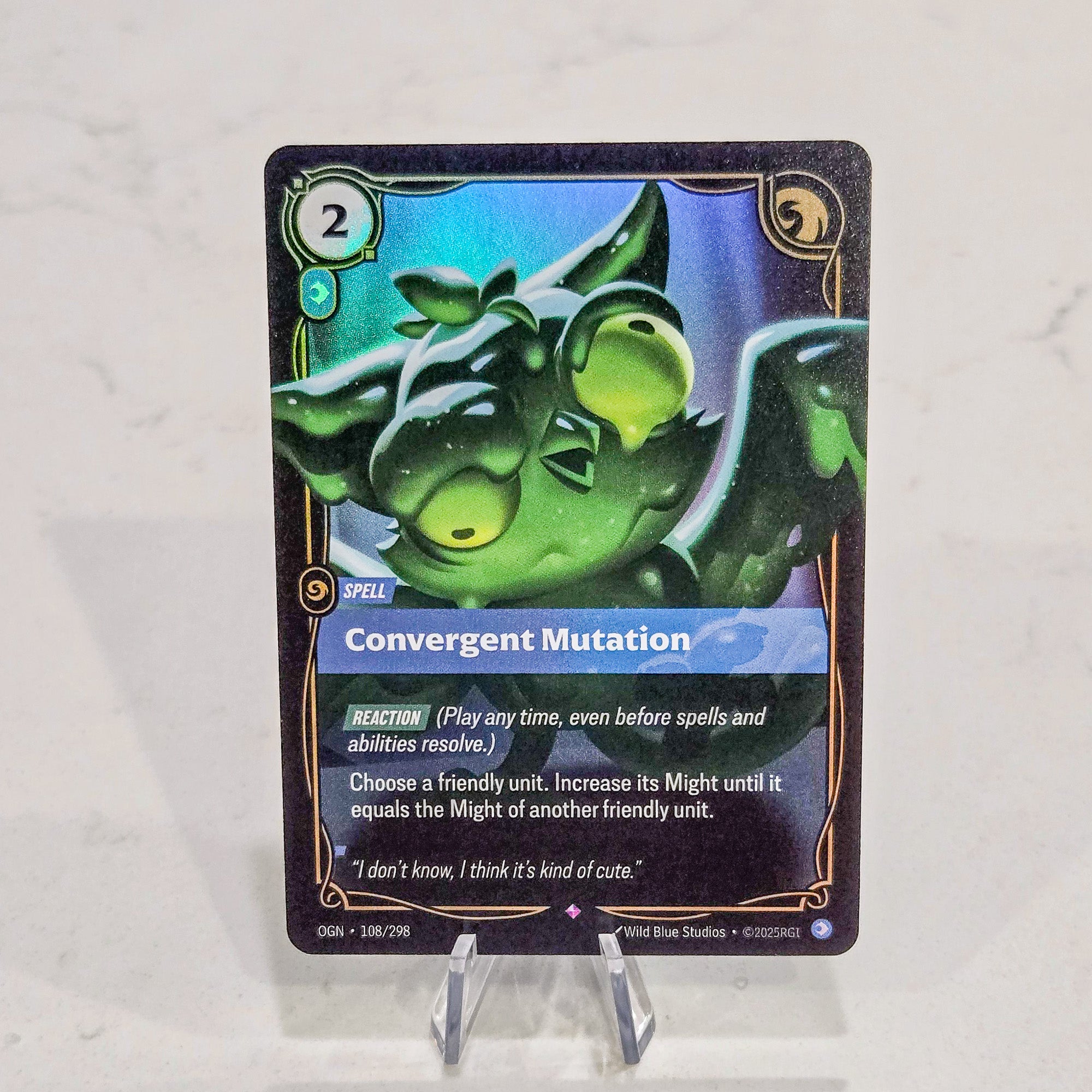 Riftbound TCG - Convergent Mutation (Foil, Rare) | Origins 108/298