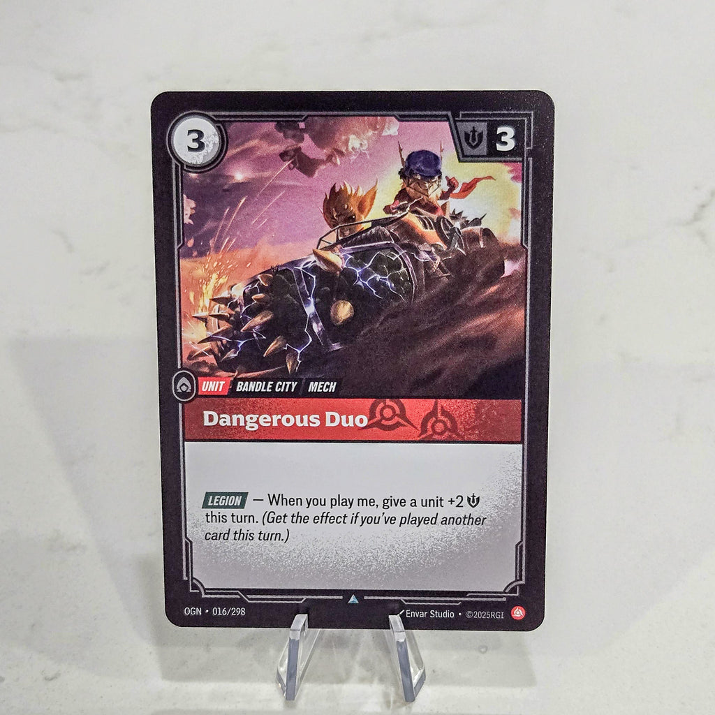 Riftbound TCG - Dangerous Duo (Foil, Uncommon) | Origins 016/298