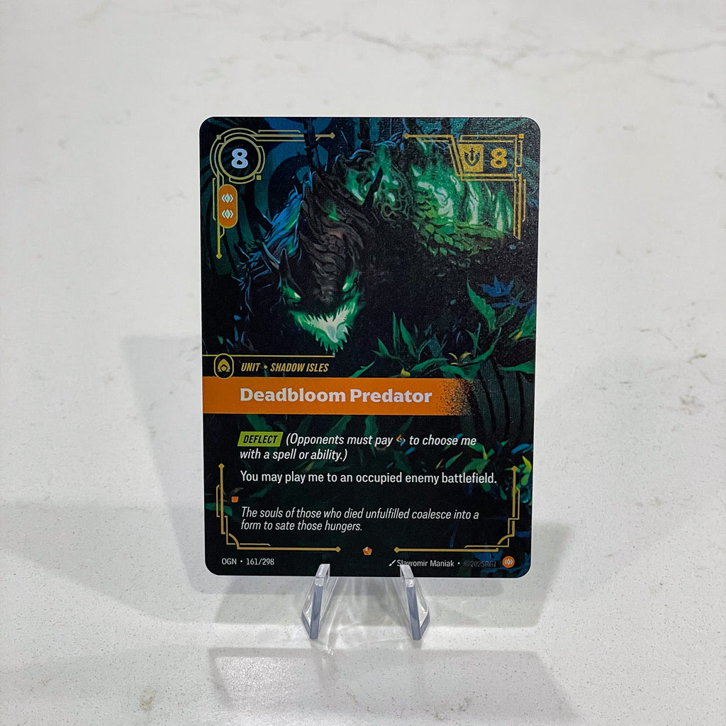 Riftbound TCG - Deadbloom Predator (Foil, Epic) | Origins 161/298 ...